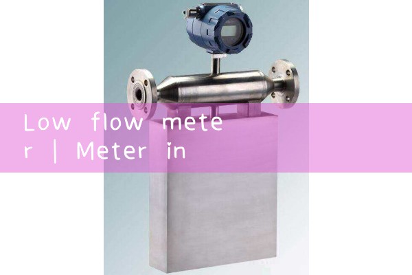 low flow meter|magnetic flow meter